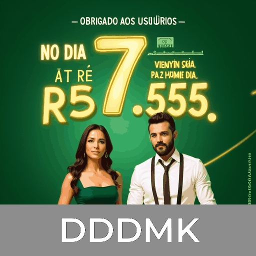 Experimente os Bônus Inigualáveis do DDDMK